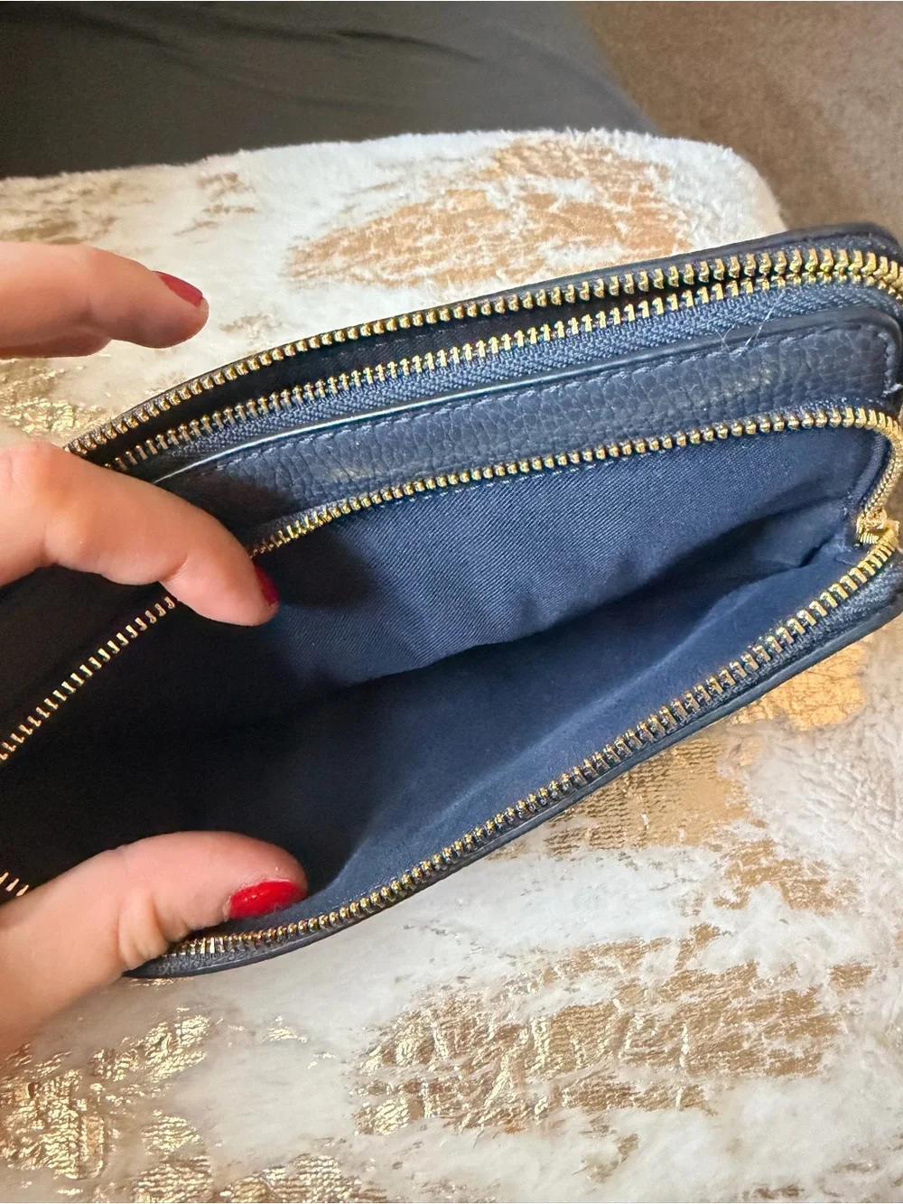 Coach women pebbled